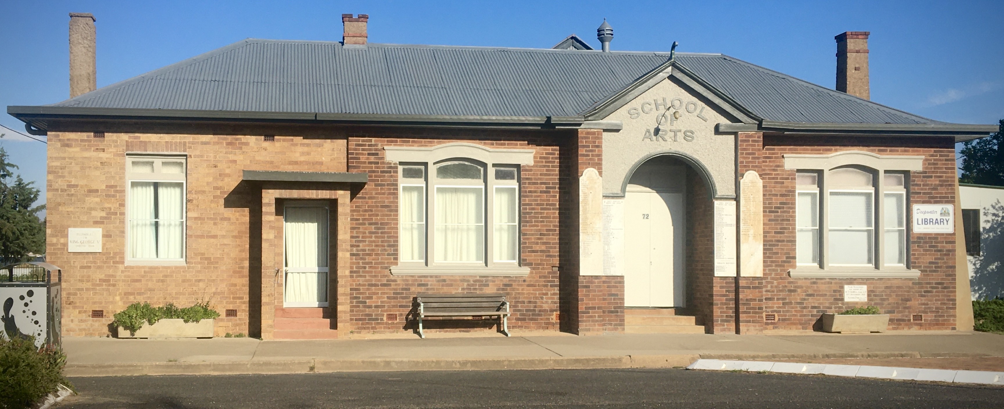 Deepwater School of Arts community hall